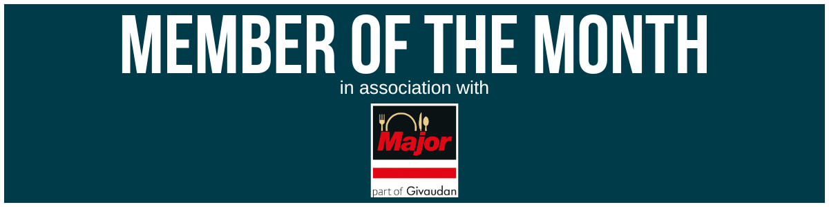 Major sponsor The Staff Canteen member of the month